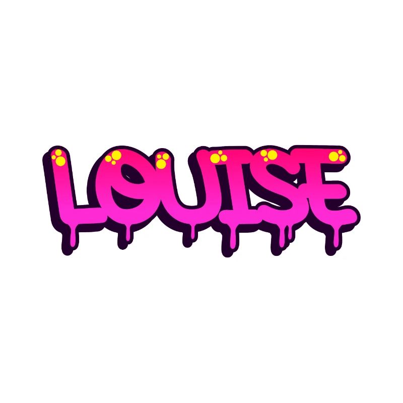 Graffiti First Name Louise