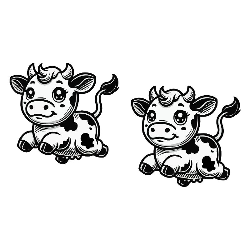 Bande dessinée de vache