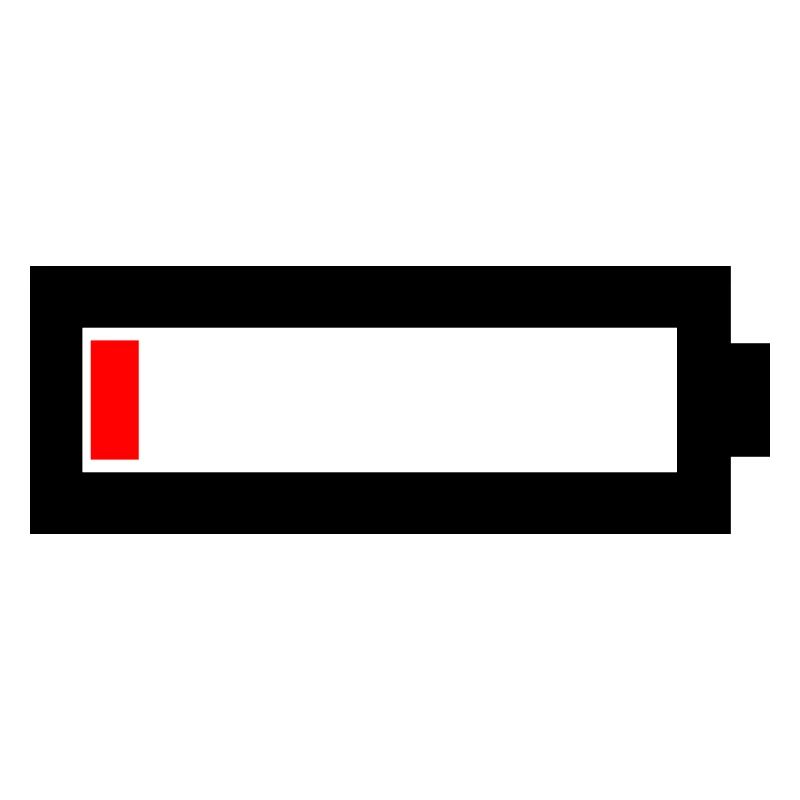 Batterie vide