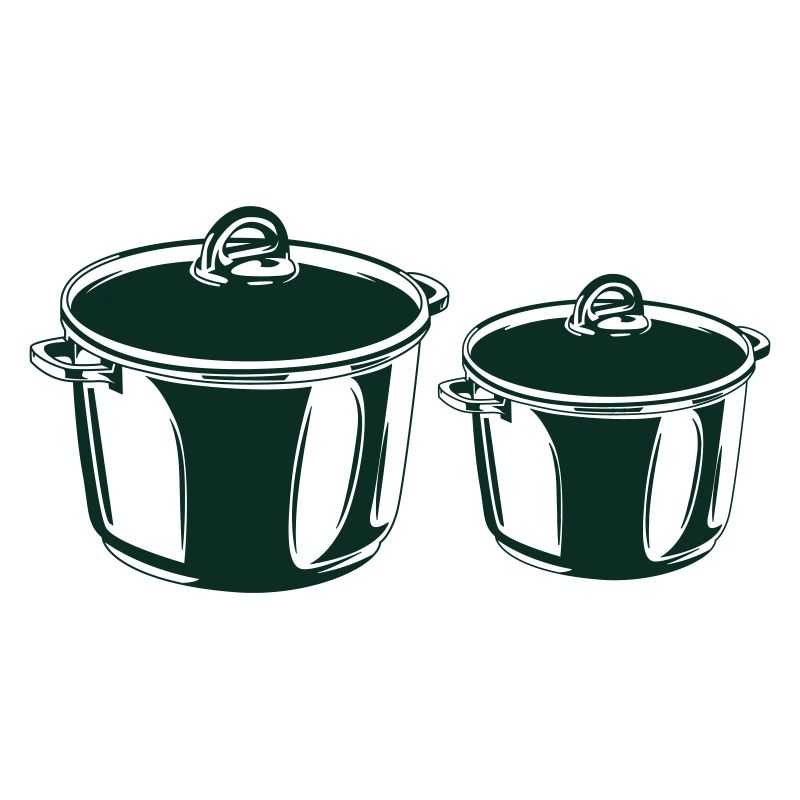 Cooking Pot Cooking Pot Icon Silhouette