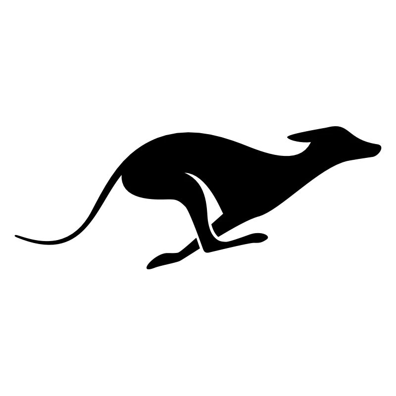 Windhund Silhouette – Sighthound, Greyhound Design