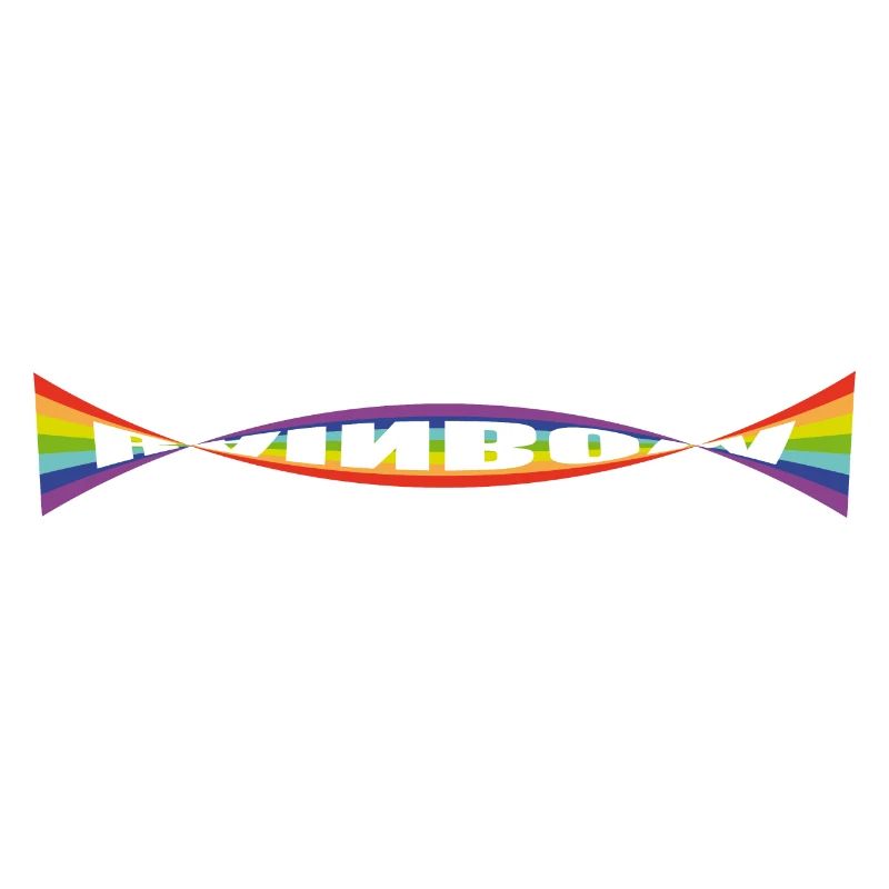 Variation du drapeau arc-en-ciel