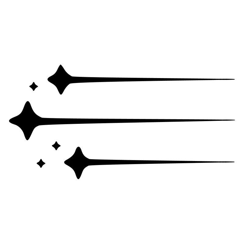Sternschnuppen Linien