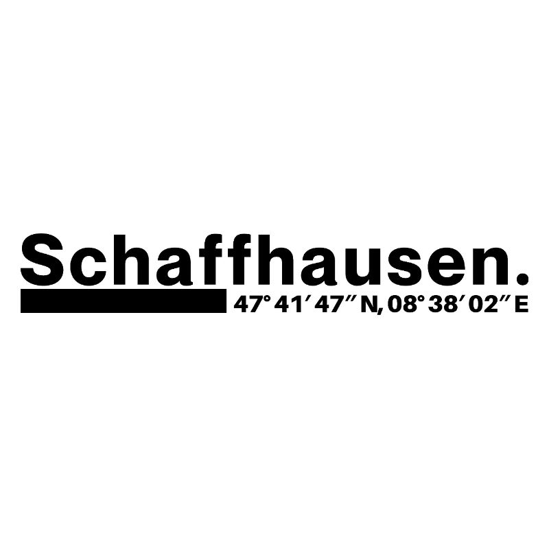 Schaffhausen Coordinates Schaffhausen Gift