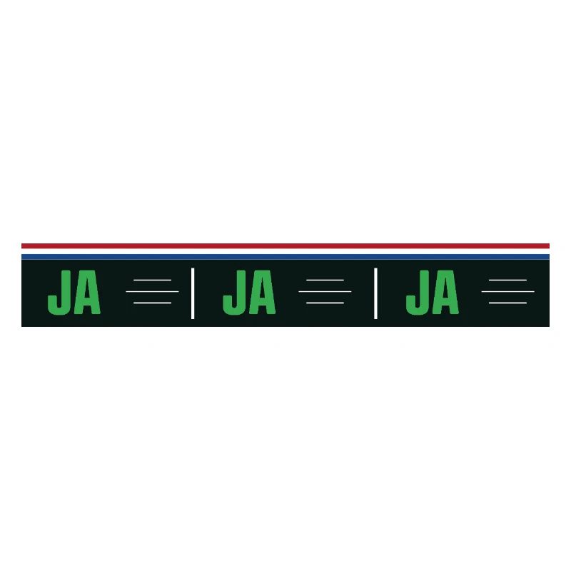 Brievenbus sticker Ja Ja 