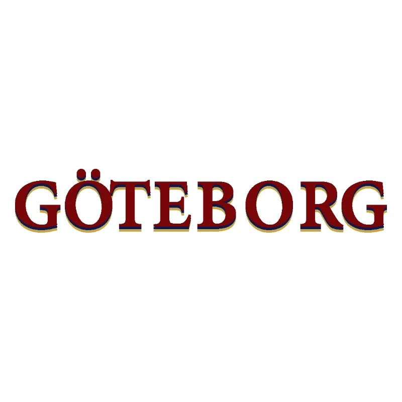 Göteborg Rouge-bleu