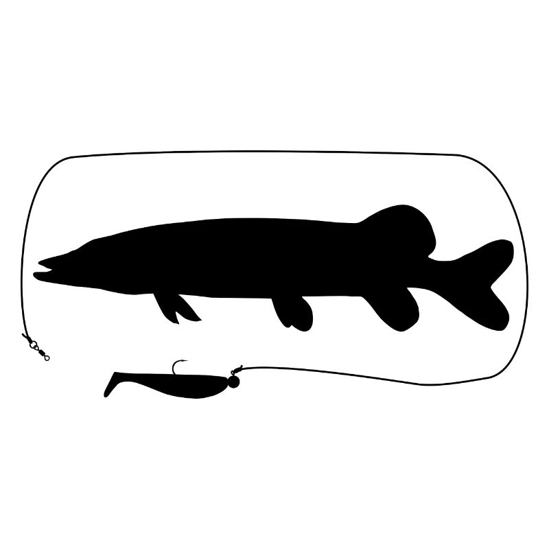 Pike with softbait
