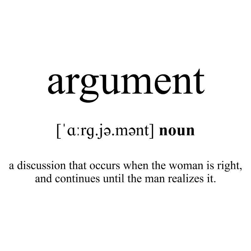 Argument Definition Dictionary