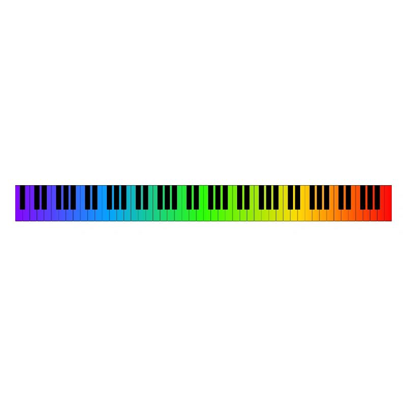 Rainbow keyboard