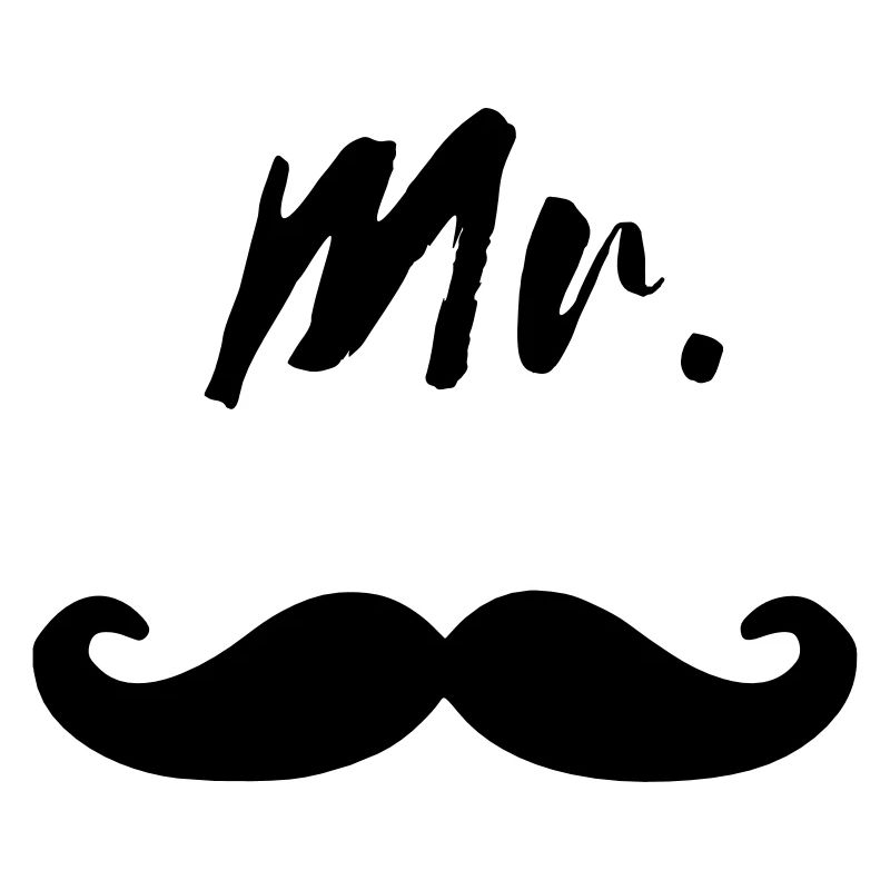 Mr Moustache Mister Bart Beard cool Geschenk