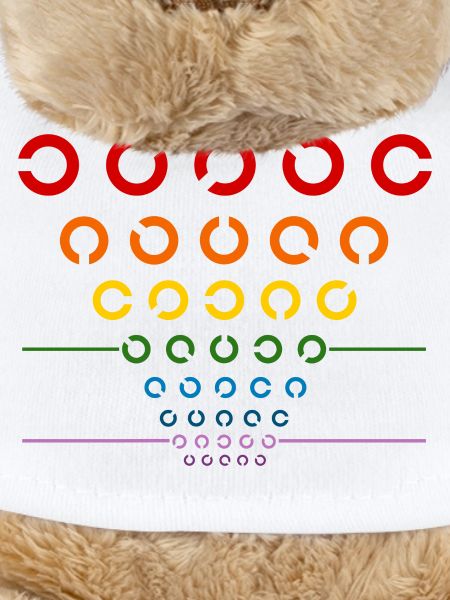 Regenbogen Sehtest