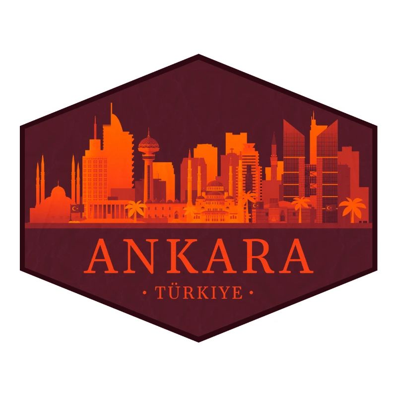 Ankara Skyline Abzeichen