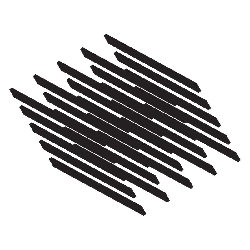 Diagonal Scribble Monochrome Pattern