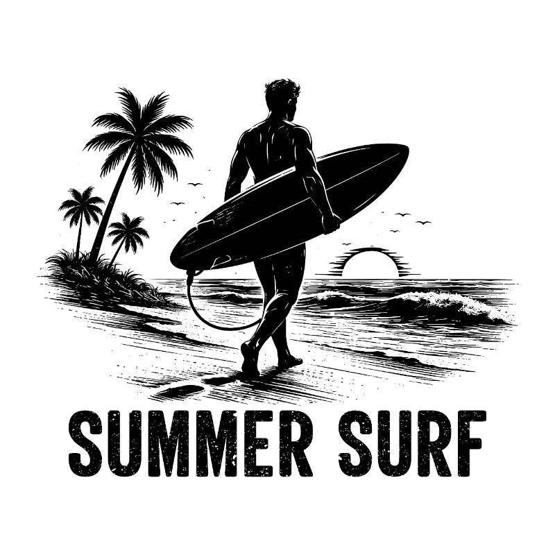 Enjoy the Summer Summer Surf In Blue Paradise