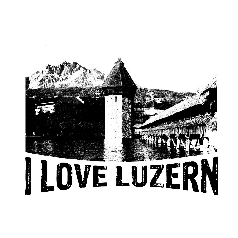 J’adore LUCERNE avec Chapel Bridge