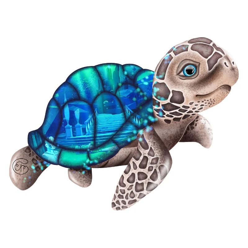 Tortue mignonne Atlantis