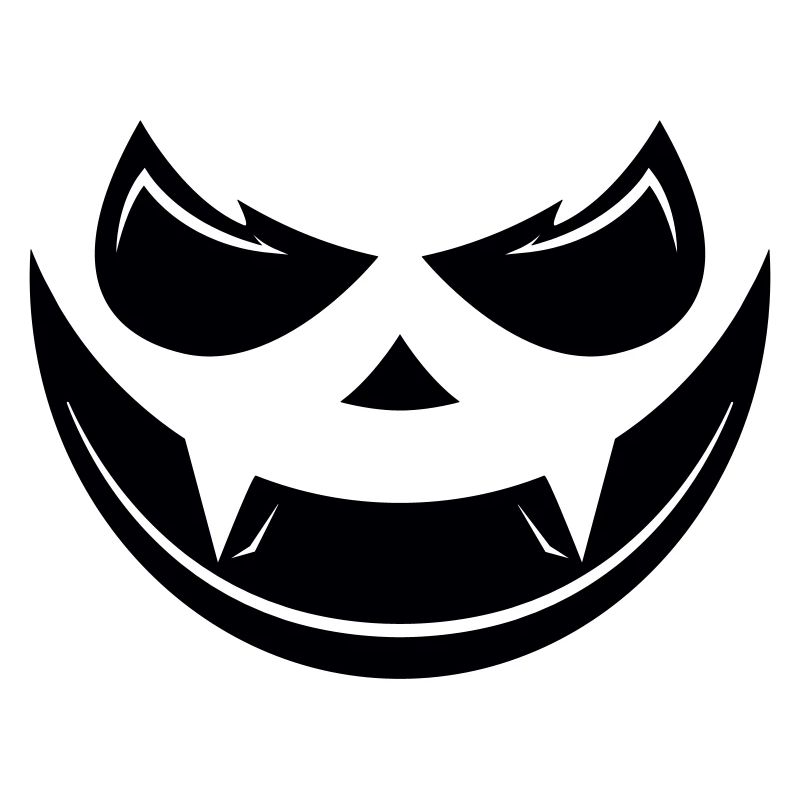 Halloween pumpkin face