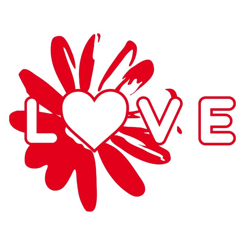 LOVE Design mit Herz