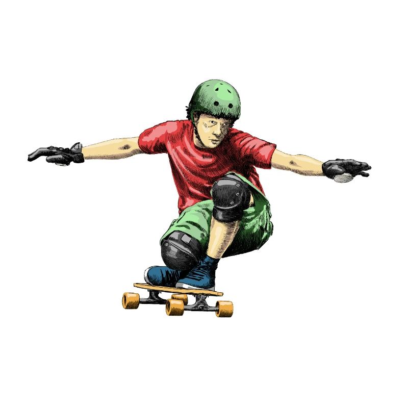 Skateboarding