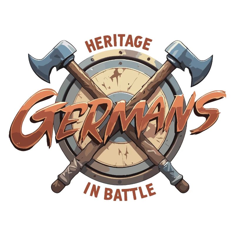Bouclier de combat des Allemands Graphique