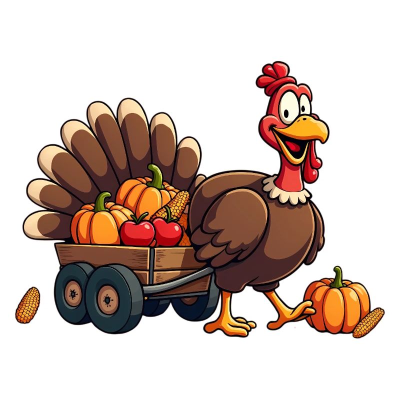 Thanksgiving Drôle Dinde de Thanksgiving