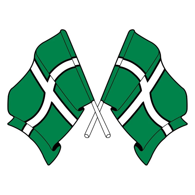 Devon Crossed Flags