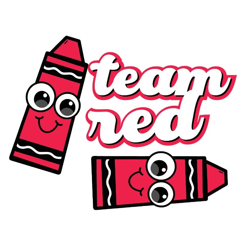 Red Team Cheerful Pencils