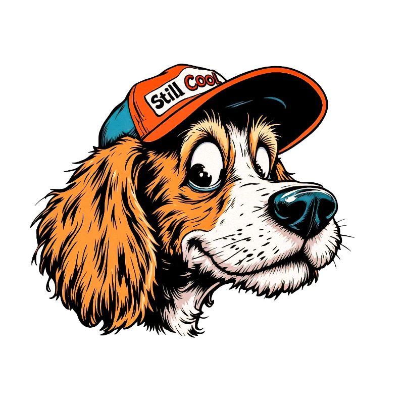 Still Cool Dog Portrait