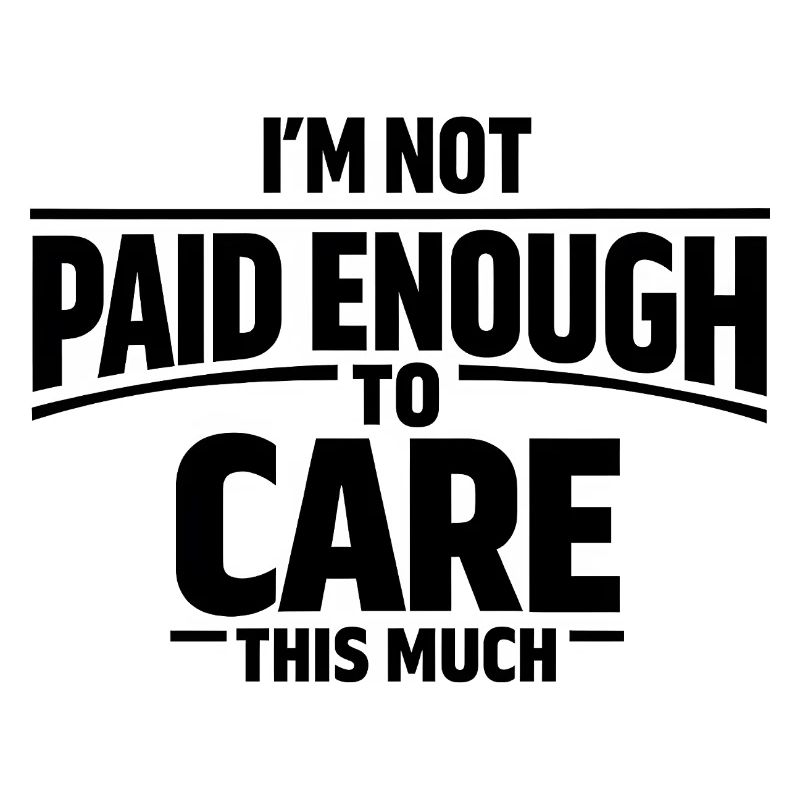 I don't care middle finger statement