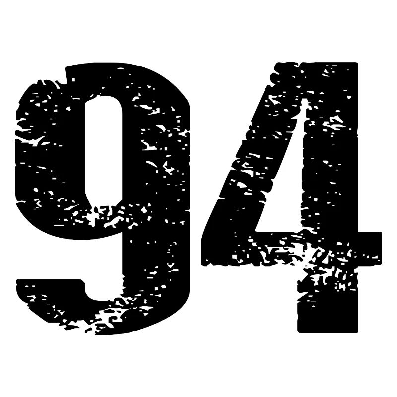 Maillot à numéros 94