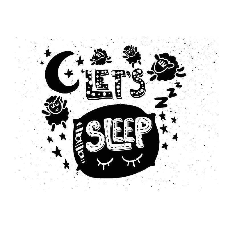 Let’s Sleep - Conception de chemise de sommeil en mouton mignon