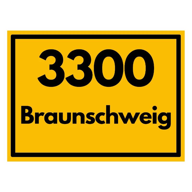 OLD POSTCODE POSTCODE RETRO 3300 BRAUNSCHWEIG