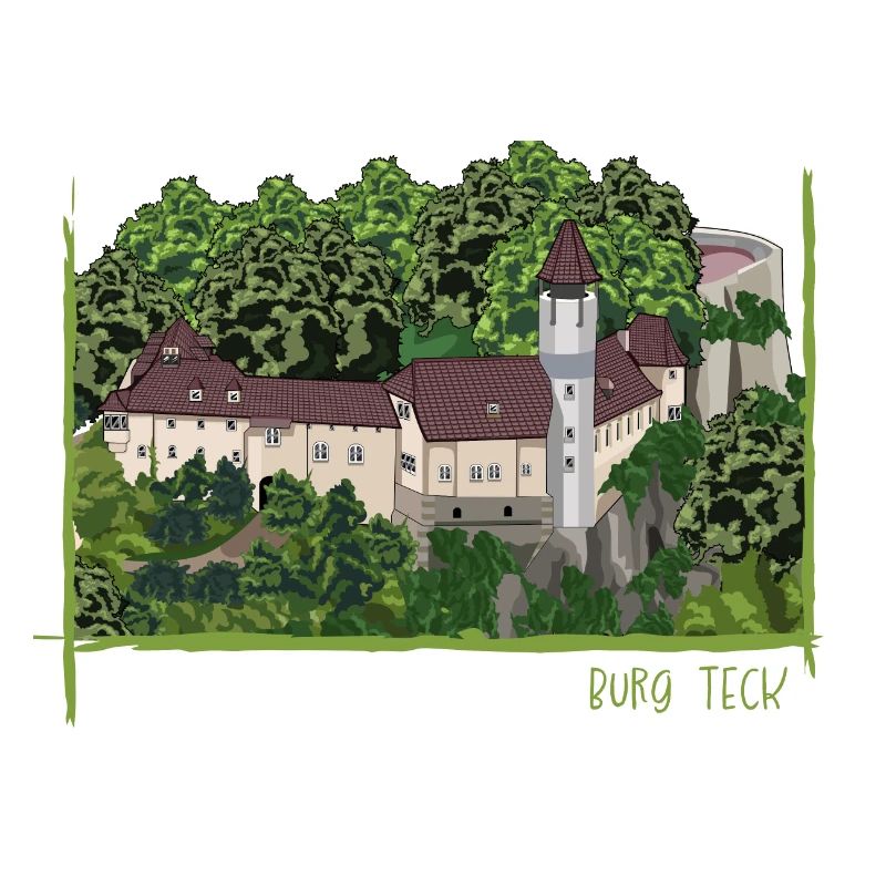 Château de Teck // Illustration