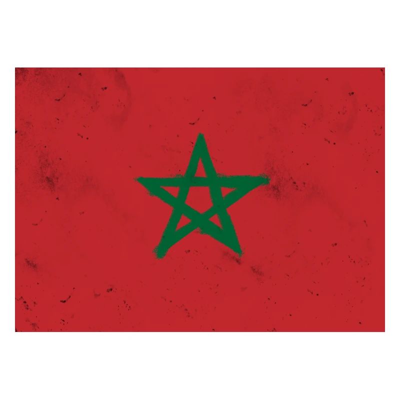 Flagge von Marokko