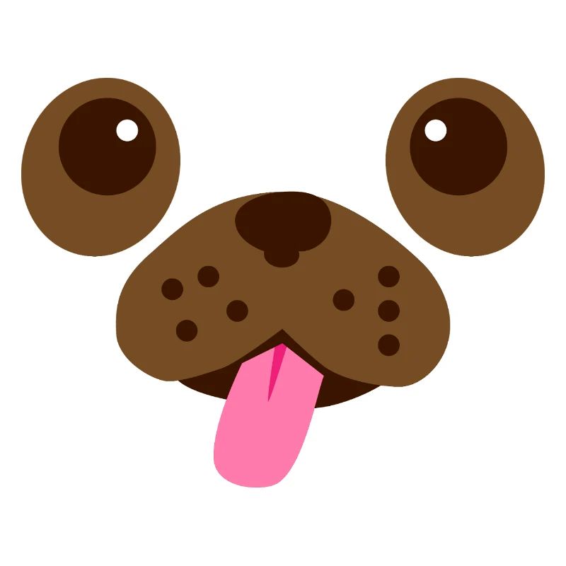 Mops-Gesicht