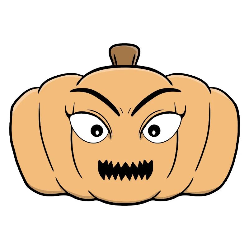 Haunted Halloween Spooky Pumpkin