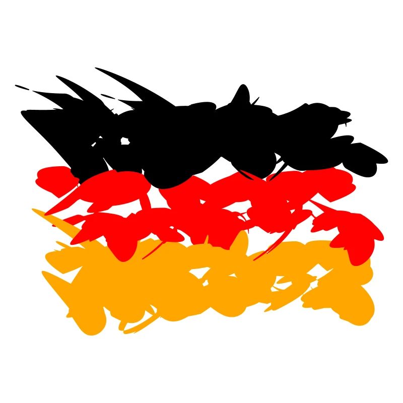 Drapeau de l’Allemagne Graffiti Design