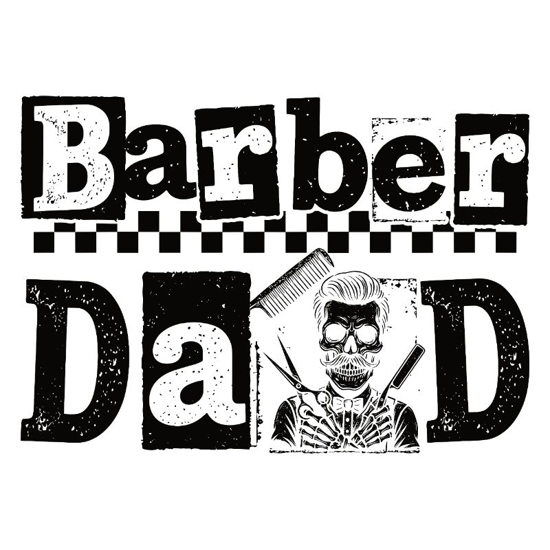 Vintage Barber Papa Barbier Coiffeur