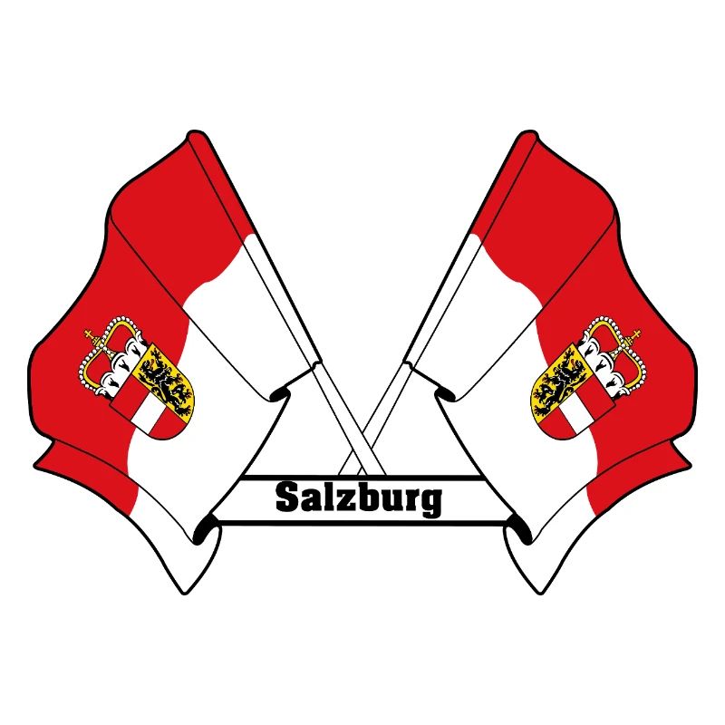 Salzburg Flags with Name
