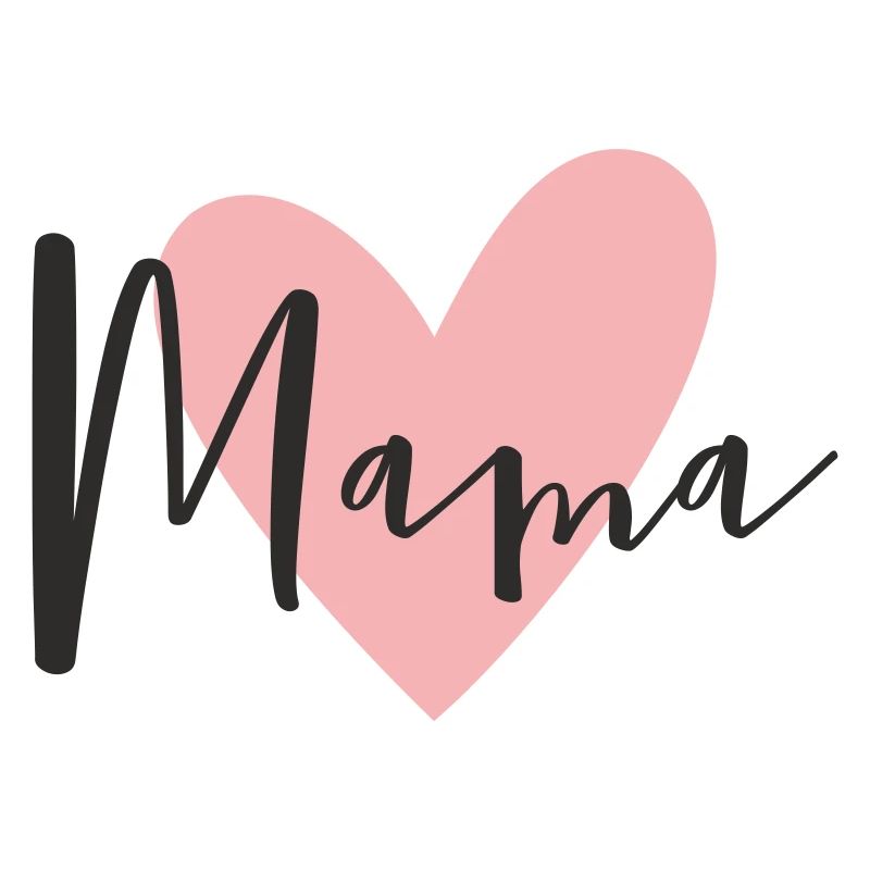 Maman au cœur – Aimer le design de texte