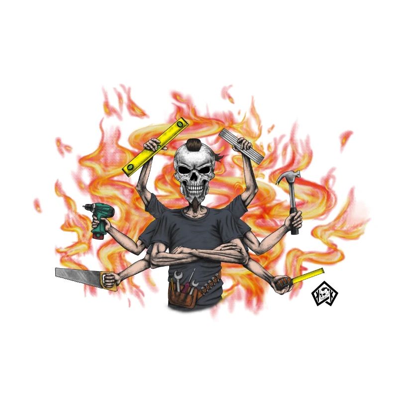 Polyvalent, polyvalent, gardien, artisan