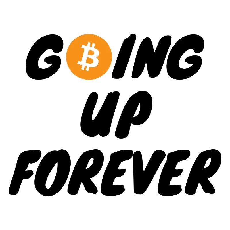 Krypto Going up forever Bitcoin BTC