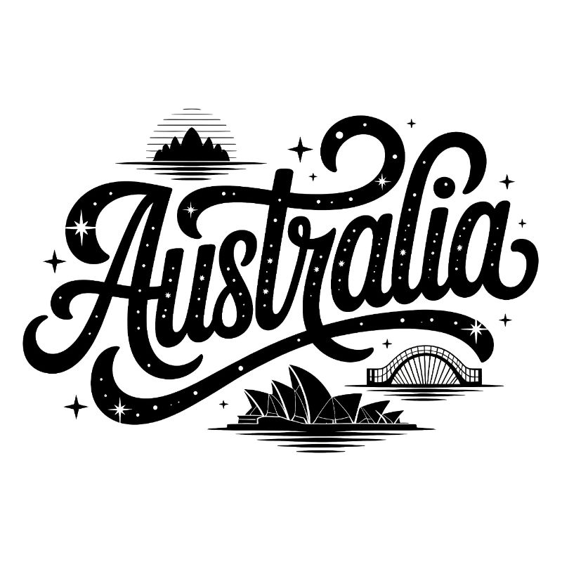 Australien - Souvenir-Design