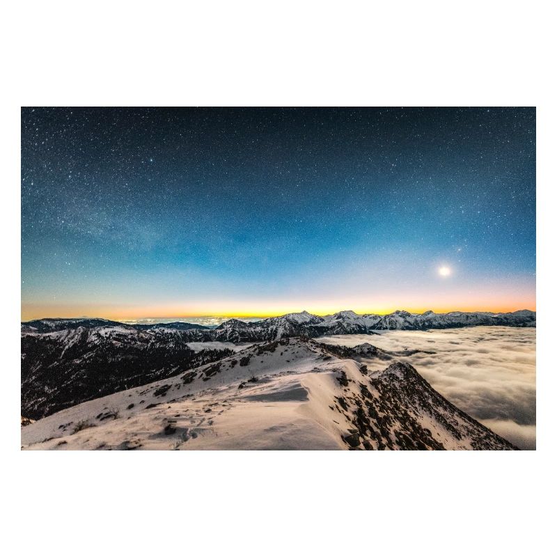 The Night SKy Above Agrafa Mountains