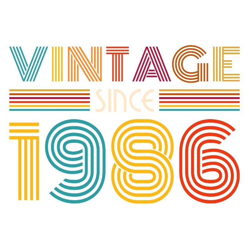 Retro 1986 Stripes