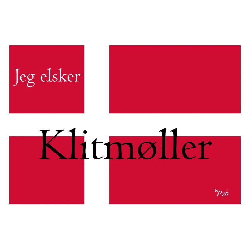 Klitmøller Danish Flag