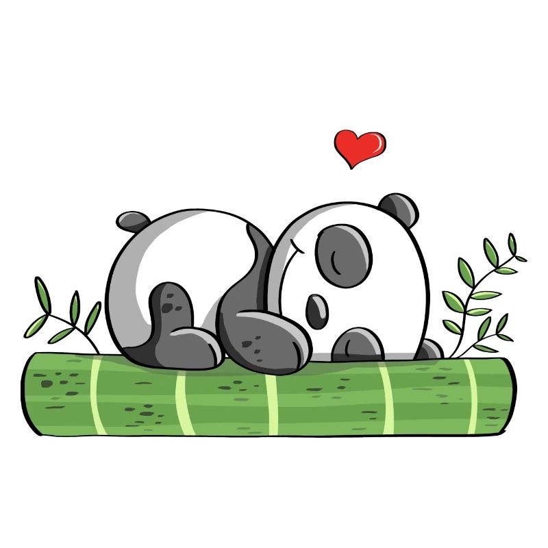 Panda ours rêves d'amour - Panda - Pandas - Comic