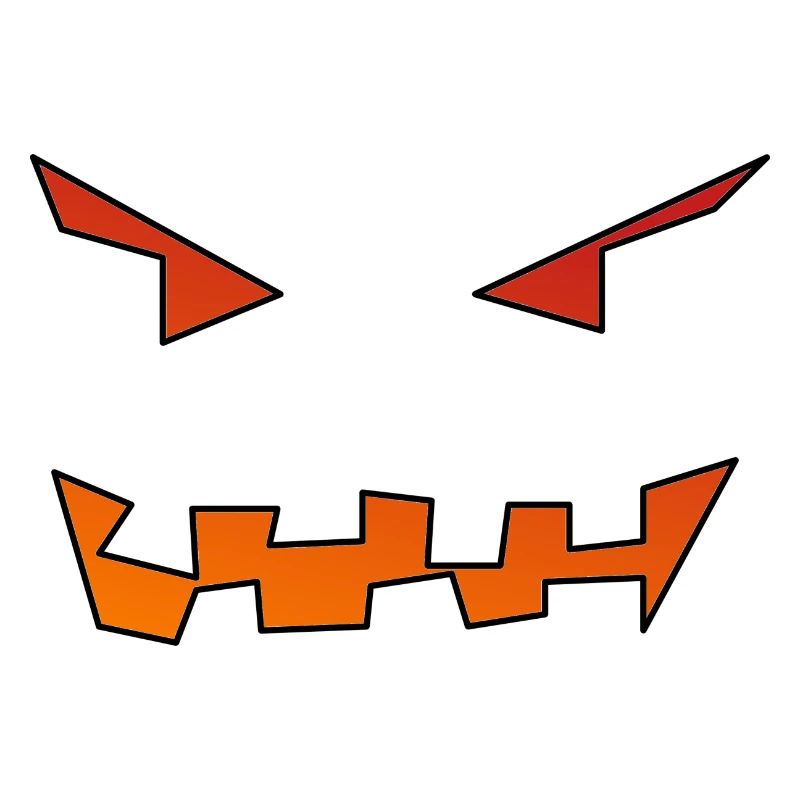 Visage de citrouille
