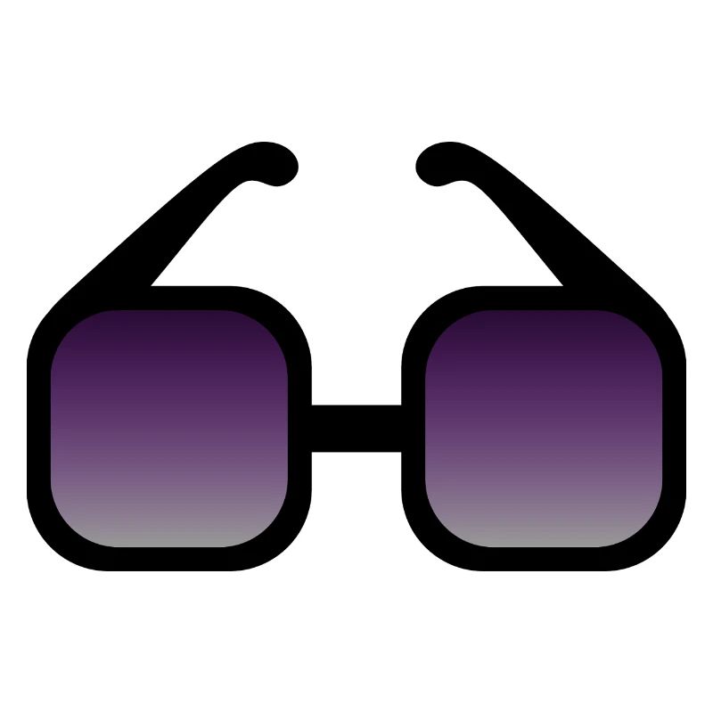 Black Gradient Sunglasses 