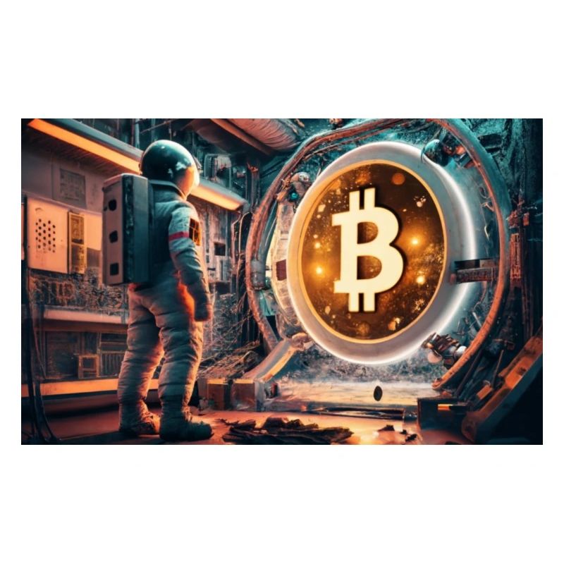 Bitcoin monnaie astronaute